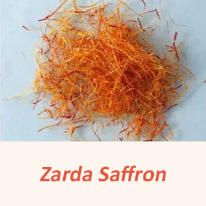 zarda saffron